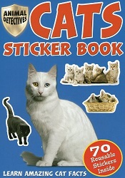 Animal Detective: Cats Sticker Book (9780857260338)