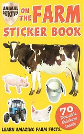 Animal Detective: On The Farm Sticker Book - 2034 (9780857260345)