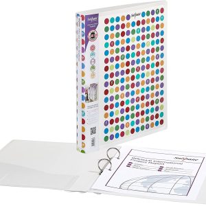 Polka Dot A4 2/25 Ring binder - 15738