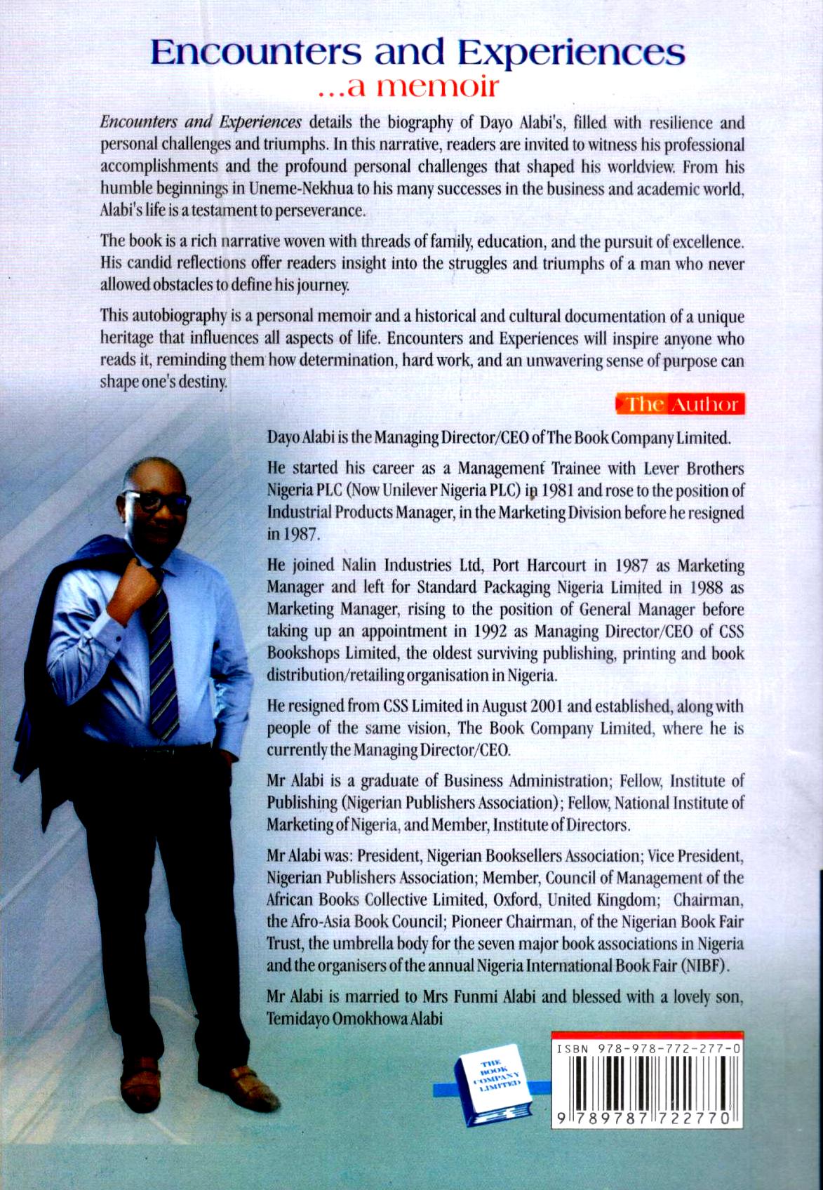ENCOUNTERS & EXPERIENCES ...a memoir - Image 3