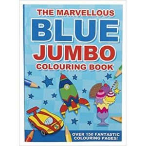 The Mavelous Blue Jombo Colouring Books